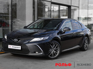 2022 Toyota Camry VIII (XV70) Рестайлинг, чёрный, 3149000 рублей, вид 1