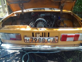 1978 ЗАЗ 968 М, золотистый, 35000 рублей, вид 5