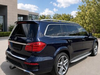 2013 Mercedes-Benz GL-Класс 500 II (X166), синий, 2500000 рублей, вид 3