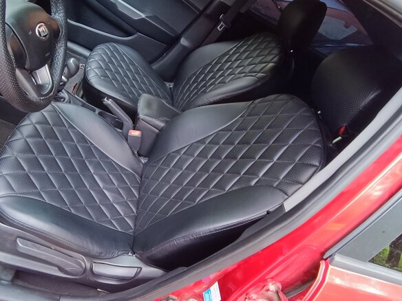 2013 Kia Rio III, красный - вид 13