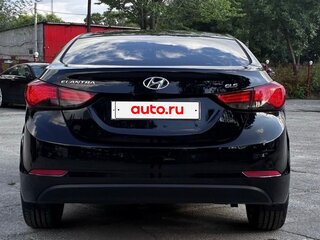 2014 Hyundai Elantra V (MD) Рестайлинг, чёрный, 1450000 рублей, вид 4