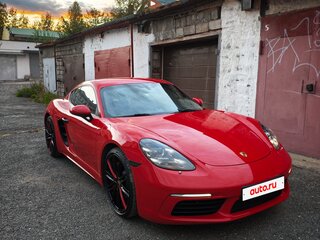 2017 Porsche Cayman S III 718 (982), красный, 4350000 рублей, вид 1