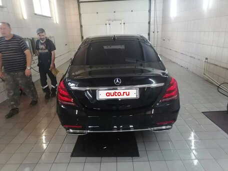 2019 Mercedes-Benz S-Класс 400 d VI (W222, C217) Рестайлинг, чёрный, 9000000 рублей, вид 4