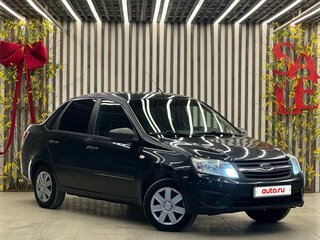 2017 Lada (ВАЗ) Granta I, чёрный, 449000 рублей, вид 1