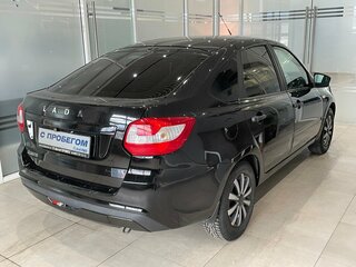 2020 Lada (ВАЗ) Granta I Рестайлинг, чёрный, 545000 рублей, вид 4