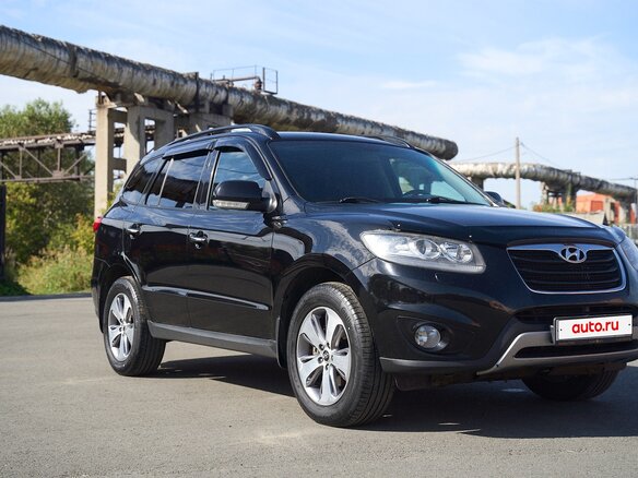 2011 Hyundai Santa Fe II Рестайлинг, чёрный, 1350000 рублей - вид 21