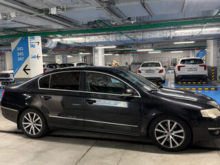 2008 Volkswagen Passat B6, чёрный, 750000 рублей, вид 3