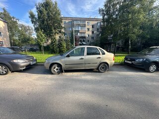 2005 Lada (ВАЗ) Kalina I, бежевый, 90000 рублей, вид 3