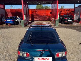 2007 Mazda 6 I (GG) Рестайлинг, синий, 445000 рублей, вид 4