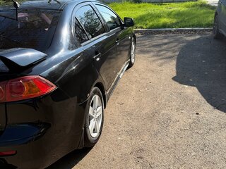 2007 Mitsubishi Lancer X, чёрный, 540000 рублей, вид 3