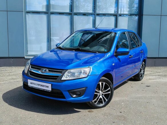 2017 Lada (ВАЗ) Granta I, синий