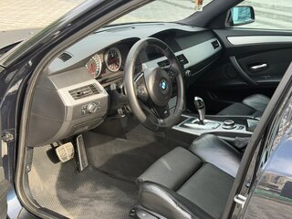 2007 BMW 5 серии 530d V (E60/E61) Рестайлинг, синий, 1500000 рублей, вид 4