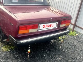 2004 Lada (ВАЗ) 2107, красный, 215000 рублей, вид 2