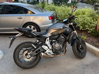2015 Yamaha MT-07 (FZ-07), чёрный, 499000 рублей, вид 1