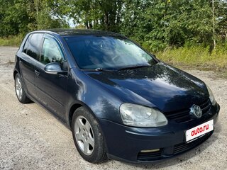 2004 Volkswagen Golf V, синий, 460000 рублей, вид 2