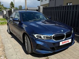 2023 BMW 3 серии 330i xDrive VII (G2x) Рестайлинг, синий, 3400000 рублей, вид 1