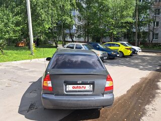 2006 Hyundai Accent ТагАЗ II, серый, 400000 рублей, вид 5