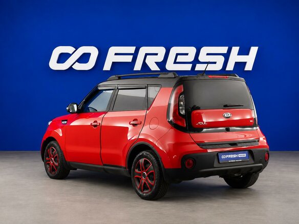 2017 Kia Soul II Рестайлинг, красный, 1499658 рублей - вид 1