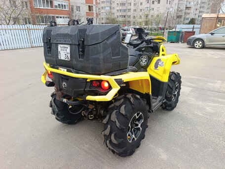 2019 BRP Can-Am Outlander X MR 650, жёлтый, 999000 рублей, вид 4
