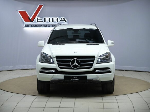 2011 Mercedes-Benz GL-Класс 350 I (X164) Рестайлинг, белый - вид 1