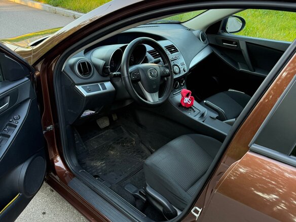 2012 Mazda 3 II (BL) Рестайлинг, коричневый, 1300000 рублей - вид 6