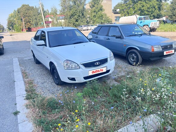 2018 Lada (ВАЗ) Priora I Рестайлинг, белый, 615000 рублей
