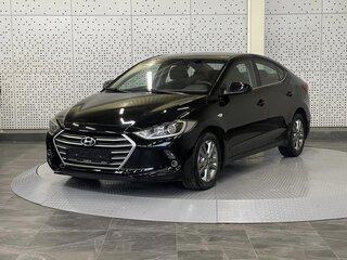 2017 Hyundai Elantra VI (AD), чёрный, 990000 рублей, вид 3