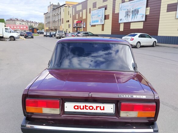 2007 Lada (ВАЗ) 2107, фиолетовый - вид 6