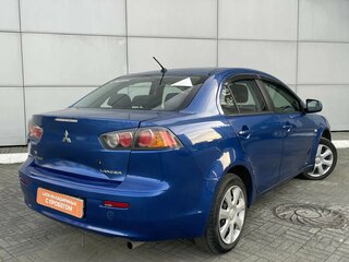 2011 Mitsubishi Lancer X Рестайлинг, синий, 590000 рублей, вид 5