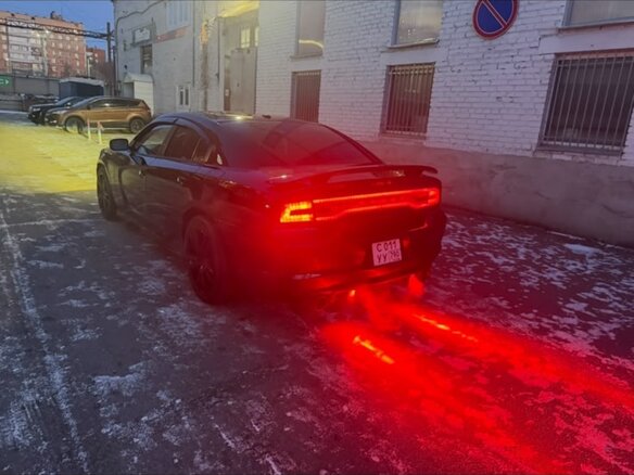 2011 Dodge Charger R__T VII (LD), чёрный - вид 8