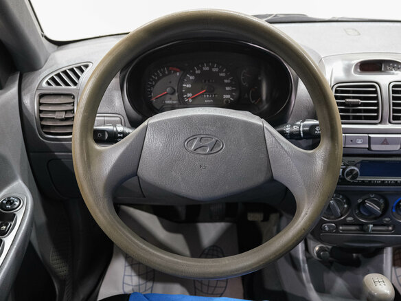 2008 Hyundai Accent ТагАЗ II, синий - вид 18