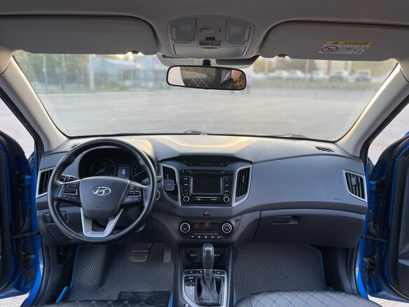 2018 Hyundai Creta I, синий, 1820000 рублей - вид 9