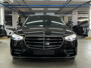 2022 Mercedes-Benz S-Класс 400 d 4MATIC VII (W223), чёрный, 11700000 рублей, вид 2