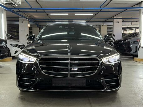 2022 Mercedes-Benz S-Класс 400 d 4MATIC VII (W223), чёрный, 11700000 рублей, вид 2