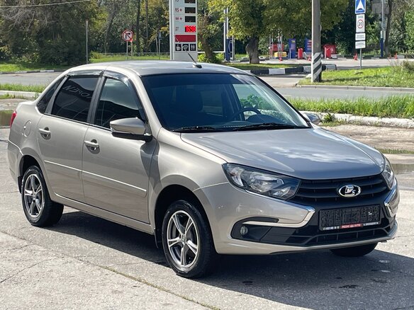 2020 Lada (ВАЗ) Granta I Рестайлинг, серый - вид 2