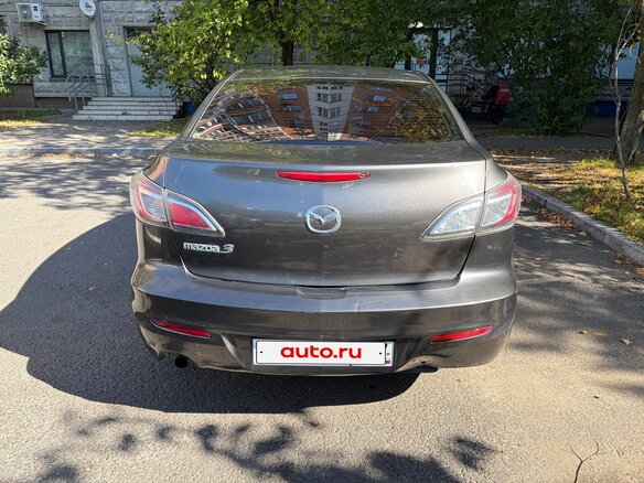 2012 Mazda 3 II (BL) Рестайлинг, серый - вид 1