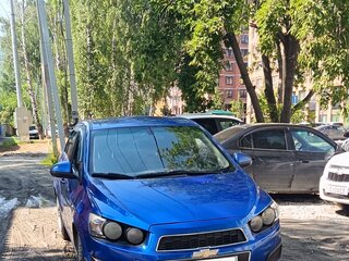 2012 Chevrolet Aveo II, синий, 390000 рублей, вид 3