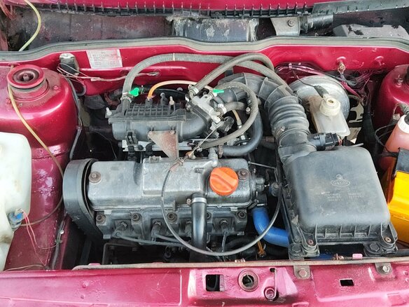 2001 Lada (ВАЗ) 2108, красный, 150000 рублей - вид 7