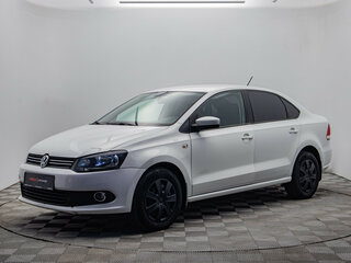2014 Volkswagen Polo V, белый, 498000 рублей, вид 1