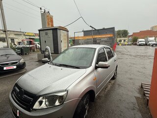 2012 Lada (ВАЗ) Granta I, серебристый, 180000 рублей, вид 1
