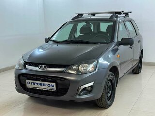 2014 Lada (ВАЗ) Kalina II, серый, 425000 рублей, вид 1