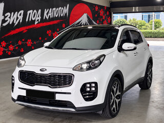 2018 Kia Sportage IV, белый, 1595000 рублей, вид 1