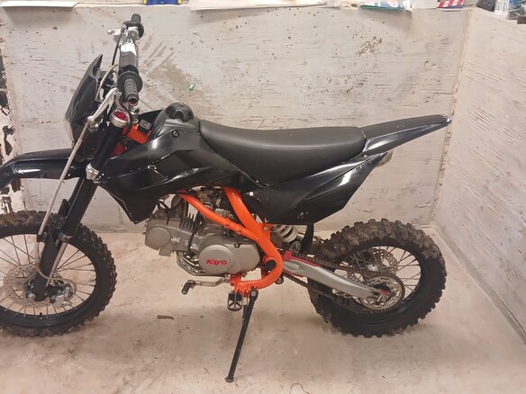 2023 Kayo Basic TT125, чёрный, 65000 рублей - вид 3