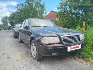 1994 Mercedes-Benz C-Класс 180 (PMS) I (W202), чёрный, 115000 рублей, вид 1