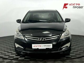 2014 Hyundai Solaris I Рестайлинг, чёрный, 760000 рублей, вид 3
