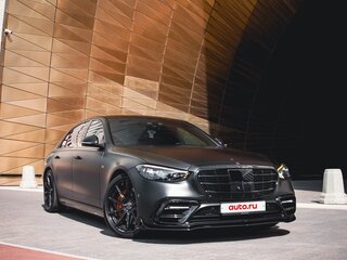 2021 Mercedes-Benz S-Класс 400 d 4MATIC VII (W223), чёрный, 14300000 рублей, вид 3