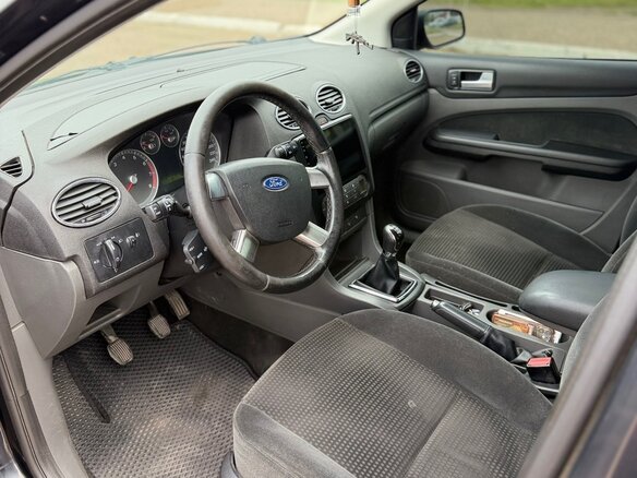 2007 Ford Focus II, чёрный - вид 6