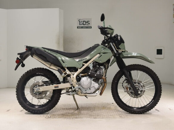 2025 Kawasaki KLX 230, зелёный, 610000 рублей