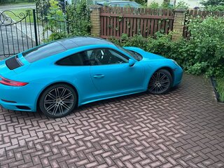 2017 Porsche 911 Carrera 4S VII (991) Рестайлинг, голубой, 9991911 рублей, вид 2