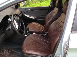 2011 Hyundai Solaris I, голубой, 650000 рублей, вид 5